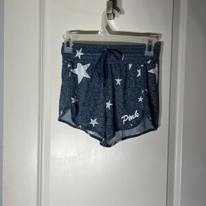 Blue Pajama Shorts